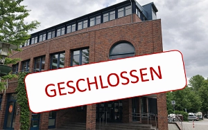 Rathaus geschlossen